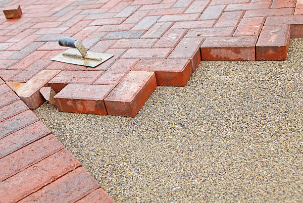 Permeable Paver Driveway in Stockton, KS